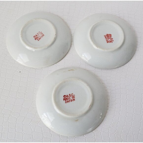 Vintage Holly Hobbie Vase & 3 Child's Tea Set Cups and Saucers - Picture 5 of 8